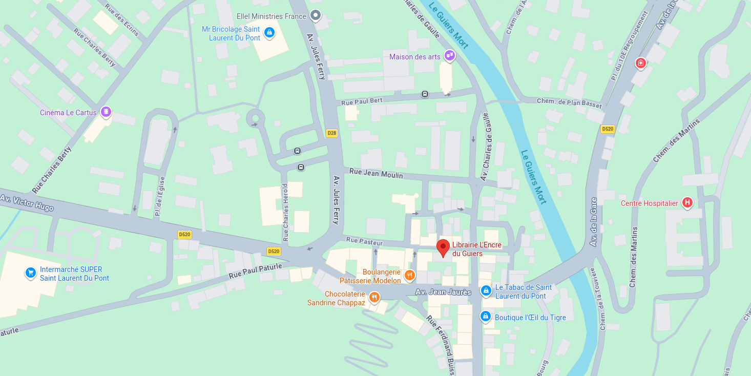 Plan d'accès Google Maps